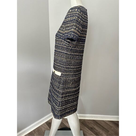 NWT Valentino Garavani Tweed Party Mini Dress with Pockets Size US 2 $5000 - Picture 7 of 12